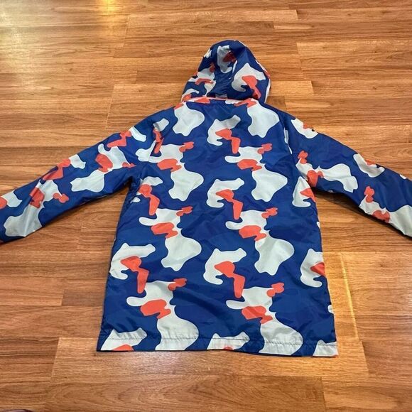 Cat & Jack blue, and orange light zip-up jacket | boys size XL 16 - Picture 5 of 14
